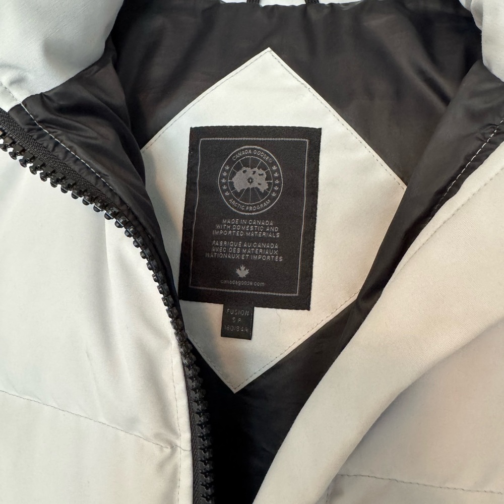 Canada Goose Mystique fusion long parka in silverbirch - Picture 3 of 16